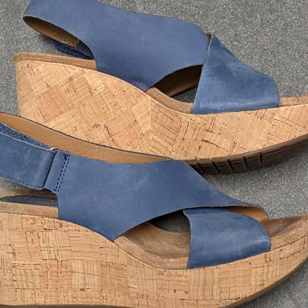Clarks platform sandals 7 - Picture 3 of 6